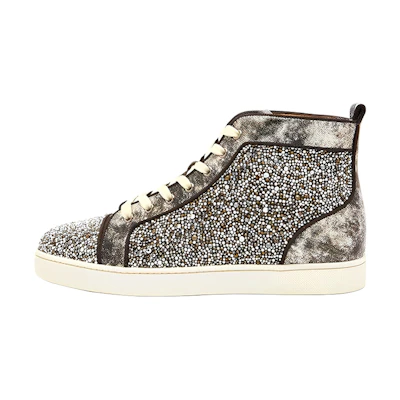 Christian Louboutin CLOT Jordan 1 Mid 'Silver Glitter'