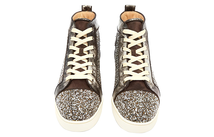 Christian Louboutin CLOT Jordan 1 Mid 'Silver Glitter' 圖 3