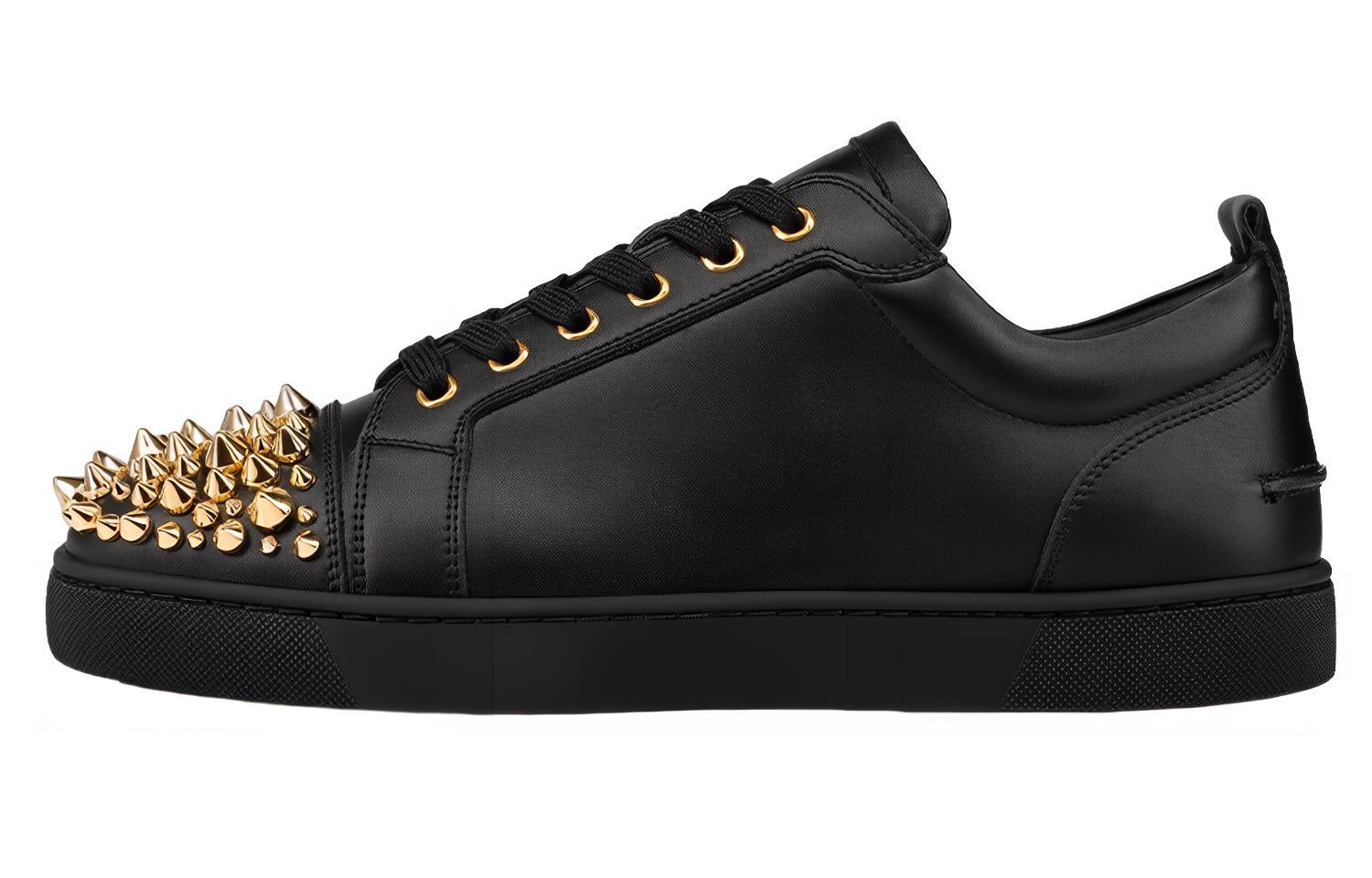 Christian Louboutin CLot x Air Jordan Low 'Black Leather' 1230058B652
