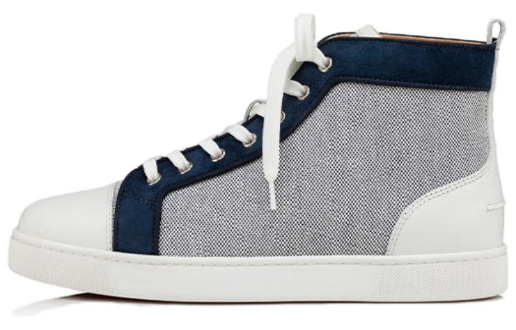Christian Louboutin CLOT Louis Vuiton High-Top Sneaker 'Silver'