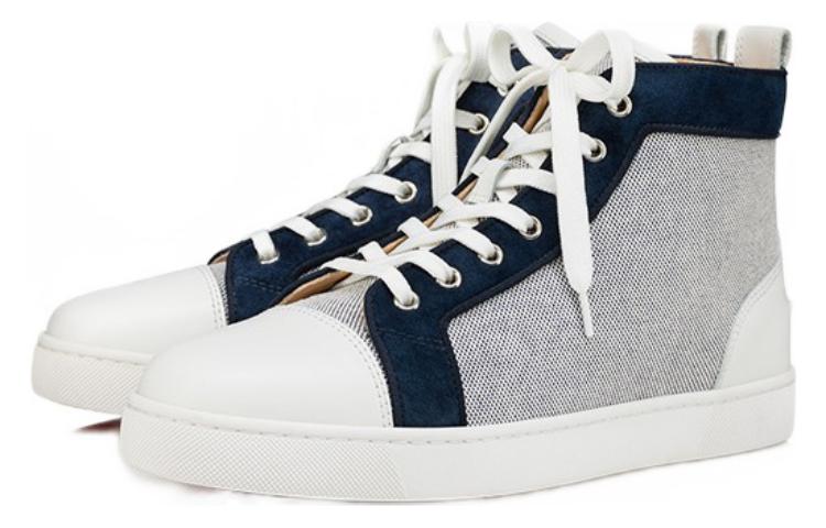 Christian Louboutin CLOT Louis Vuiton High-Top Sneaker 'Silver' 圖 2