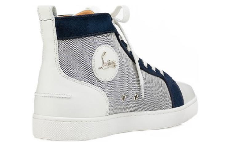 Christian Louboutin CLOT Louis Vuiton High-Top Sneaker 'Silver' 圖 3