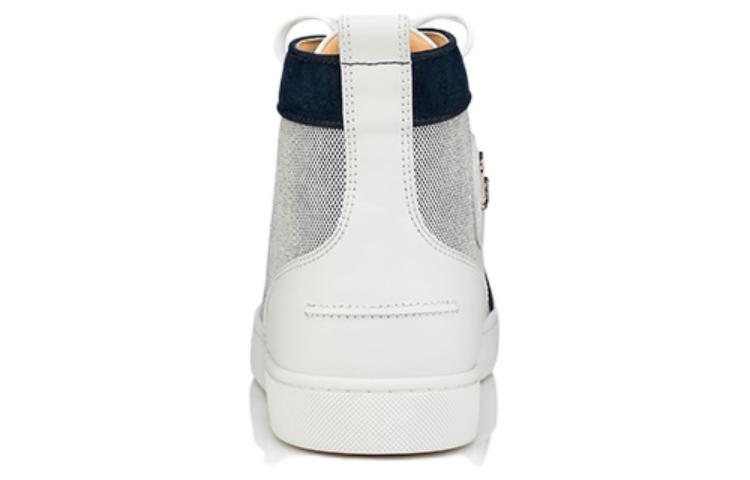 Christian Louboutin CLOT Louis Vuiton High-Top Sneaker 'Silver' 圖 4