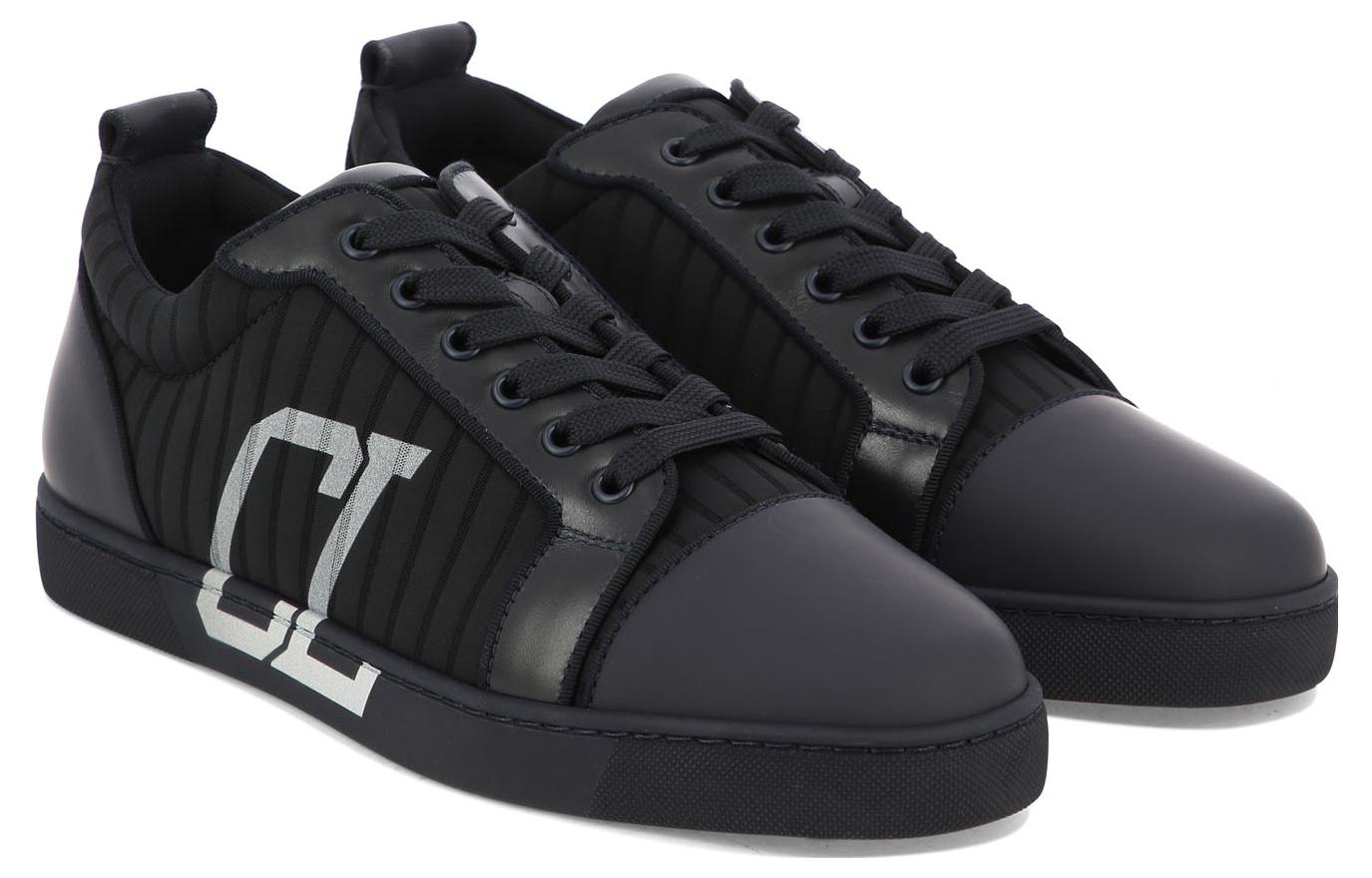 Christian Louboutin CLot Nike SB Dunk Low 'Black Leather' 圖 3