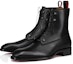 Shop Christian Louboutin CLUB PLATINUM But Kulit Buku Lali 'Hitam' 3230442BK01