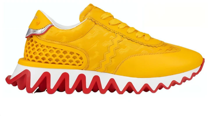 Christian Louboutin CLUB PLATINUM Leren Comfort Veterschoen Laag ''Geel'' 3230863Y361 Order Christian Louboutin CLUB PLATINUM Leren Comfort Veterschoen Laag ''Geel'' 3230863Y361