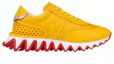 Order Christian Louboutin CLUB PLATINUM Leren Comfort Veterschoen Laag ''Geel'' 3230863Y361
