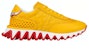 Christian Louboutin CLUB PLATINUM Kasut Kulit Lace-Up 'Kuning' 3230863Y361