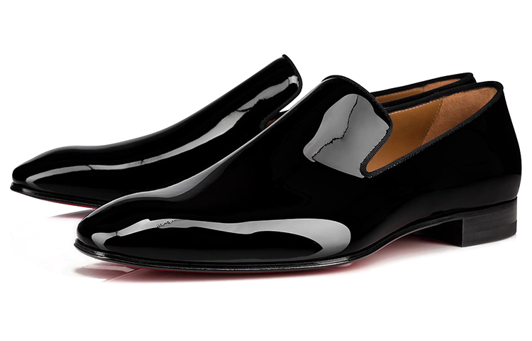 Order 克里斯提·鲁布托 蒲公英平底 时尚简约休闲 低帮乐福鞋 黑色