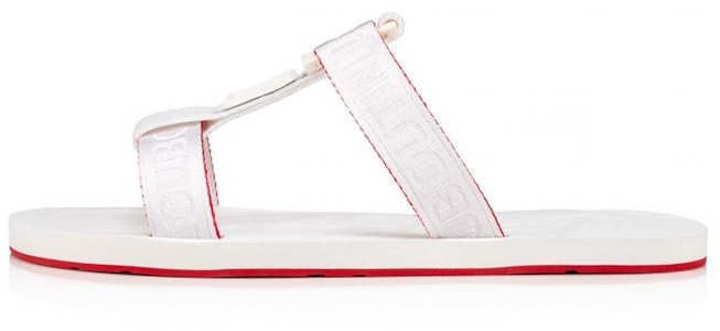 Sandal Reben Kain Christian Louboutin 'Putih' 1221069WH01 Buy Sandal Reben Kain Christian Louboutin 'Putih' 1221069WH01