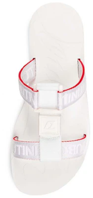 Christian Louboutin Fabric Ribbon Sandals 'White' 1221069WH01 Lookbook Christian Louboutin Fabric Ribbon Sandals 'White' 1221069WH01