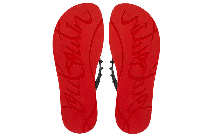 Christian Louboutin Flip Flop 'Brown Red Sole' 圖 4