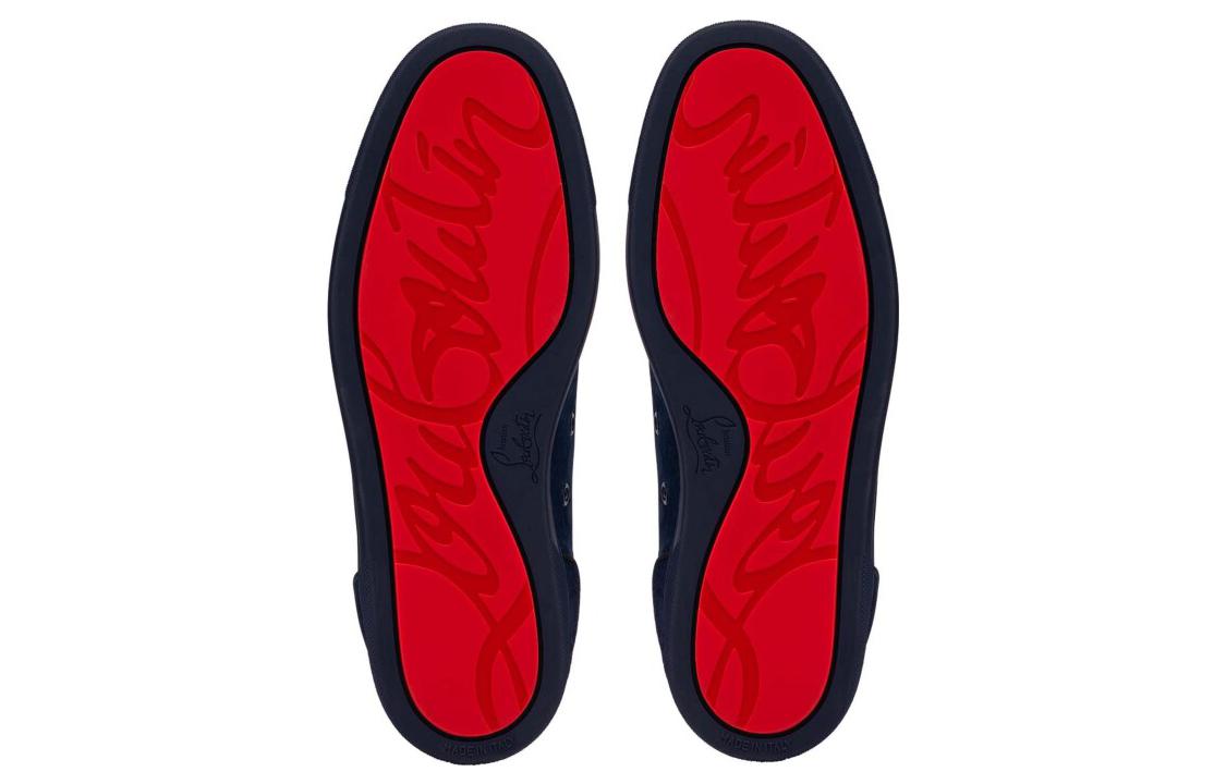 Shop Christian Louboutin Fun Louis Junior 'Marine' 1220230-BL4G