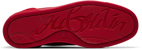 Shop Christian Louboutin Fun Louis Junior 'Red' 1220230-R251