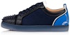 Christian Louboutin Fun Louis Junior Spikes 'Biru Gelap' 3210360-U750