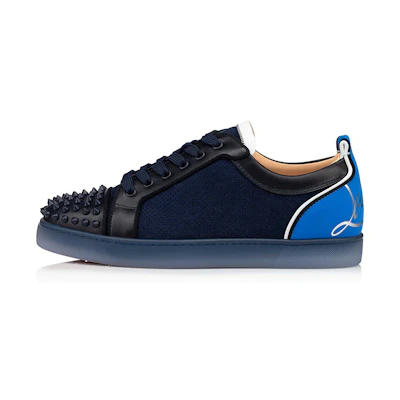 Christian Louboutin Fun Louis Junior Spikes 'Dark Blue'