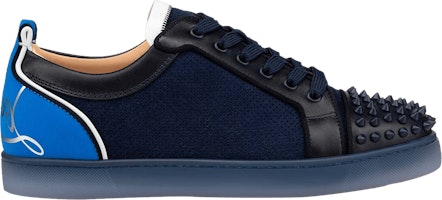 Christian Louboutin Fun Louis Junior Spikes 'Dark Blue' 3210360-U750 Christian Louboutin Fun Louis Junior Spikes 'Dark Blue' 3210360-U750