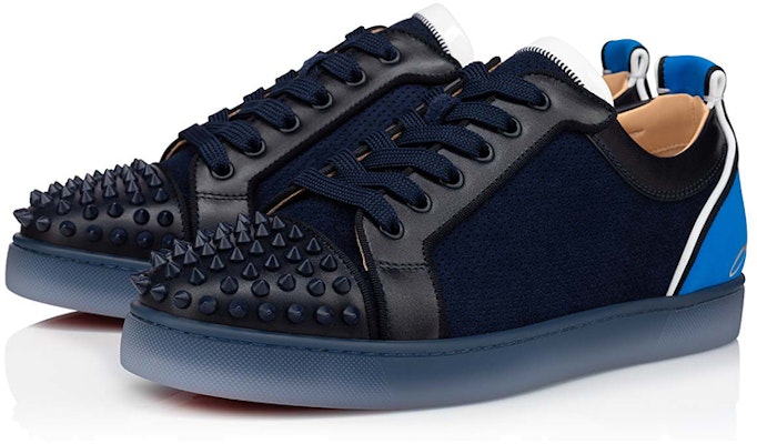 Christian Louboutin Fun Louis Junior Spikes 'Dark Blue' 3210360-U750 Order Christian Louboutin Fun Louis Junior Spikes 'Dark Blue' 3210360-U750