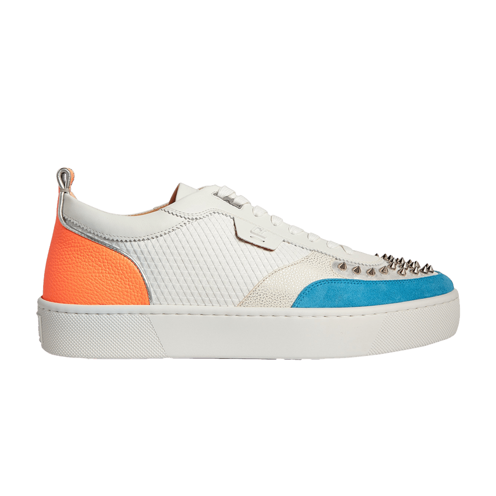 Christian Louboutin Happyrui Spikes Flat 'Tech Waves' 1220364-CMA3