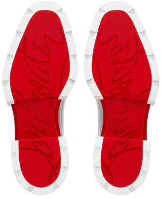Christian Louboutin Sneaker Tinggi Kulit 'Silver' 1220601SV20 Shop Christian Louboutin Sneaker Tinggi Kulit 'Silver' 1220601SV20