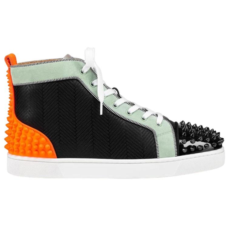 Christian Louboutin High Top Sneaker 'Black Aqua' 圖 2