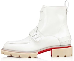 Christian Louboutin High Top Sneaker 'White Leather' 1221000W222 Christian Louboutin High Top Sneaker 'White Leather' 1221000W222