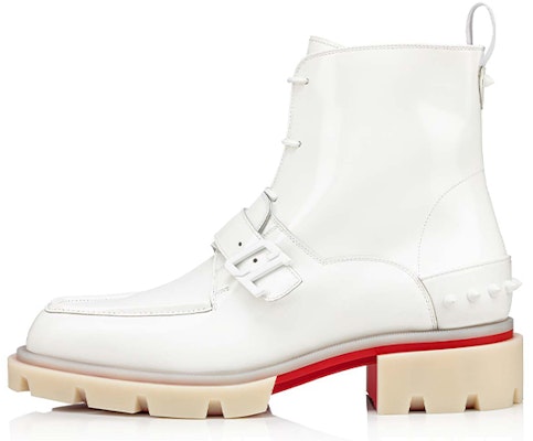 Christian Louboutin High Top Sneaker 'White Leather' 1221000W222 Buy Christian Louboutin High Top Sneaker 'White Leather' 1221000W222