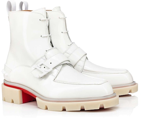 Christian Louboutin High Top Sneaker 'White Leather' 1221000W222 Order Christian Louboutin High Top Sneaker 'White Leather' 1221000W222