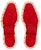 Christian Louboutin Kasut Tinggi 'Kulit Putih' 1221000W222