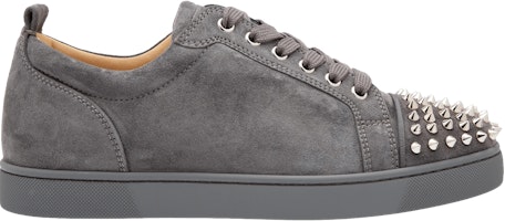 Christian Louboutin Junior Flat Spikes 'Grey' 1180051I208 Christian Louboutin Junior Flat Spikes 'Grey' 1180051I208