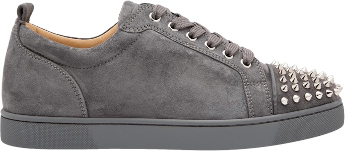 크리스찬 루부탱 주니어 플랫 스파이크 그레이 (or) 루부탱 키즈 스파이크 플랫 그레이 1180051I208 Buy 크리스찬 루부탱 주니어 플랫 스파이크 그레이 (or) 루부탱 키즈 스파이크 플랫 그레이 1180051I208