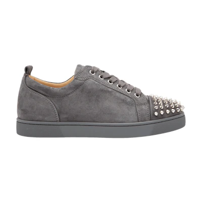 Christian Louboutin Junior Flat Spikes 'Grey'