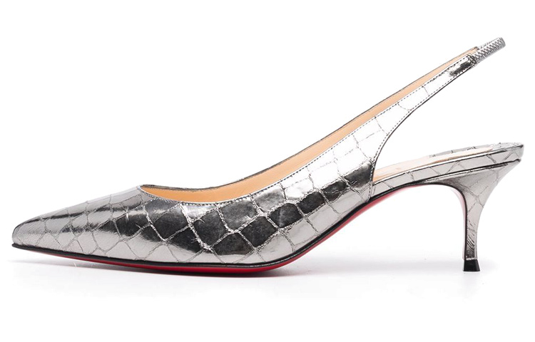Christian Louboutin Kate 'Silver Elegance'