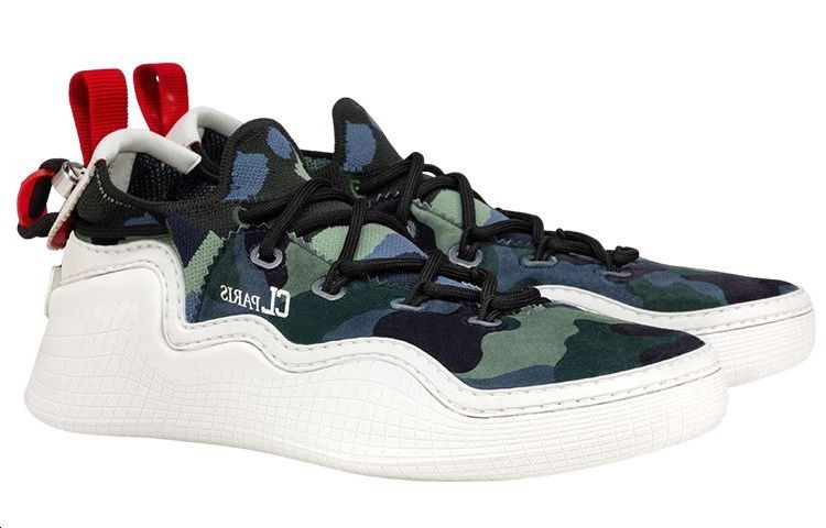 Christian Louboutin Knit Sneakers 'Military Green' 圖 4
