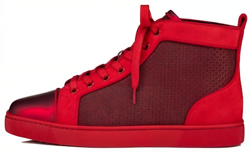 Sneaker Tinggi Kulit Christian Louboutin 'Merah' 3230852R251 Buy Sneaker Tinggi Kulit Christian Louboutin 'Merah' 3230852R251