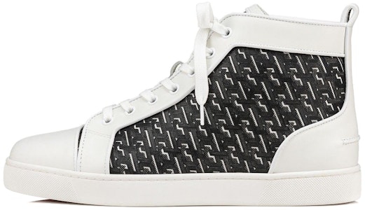 克里斯提安·鲁布托白色高帮皮革运动鞋 3230005WH51 Buy 克里斯提安·鲁布托白色高帮皮革运动鞋 3230005WH51