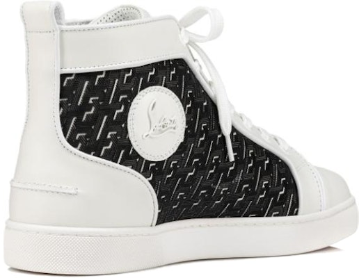Christian Louboutin Leather High Top Sneaker 'White' 3230005WH51 Lookbook Christian Louboutin Leather High Top Sneaker 'White' 3230005WH51