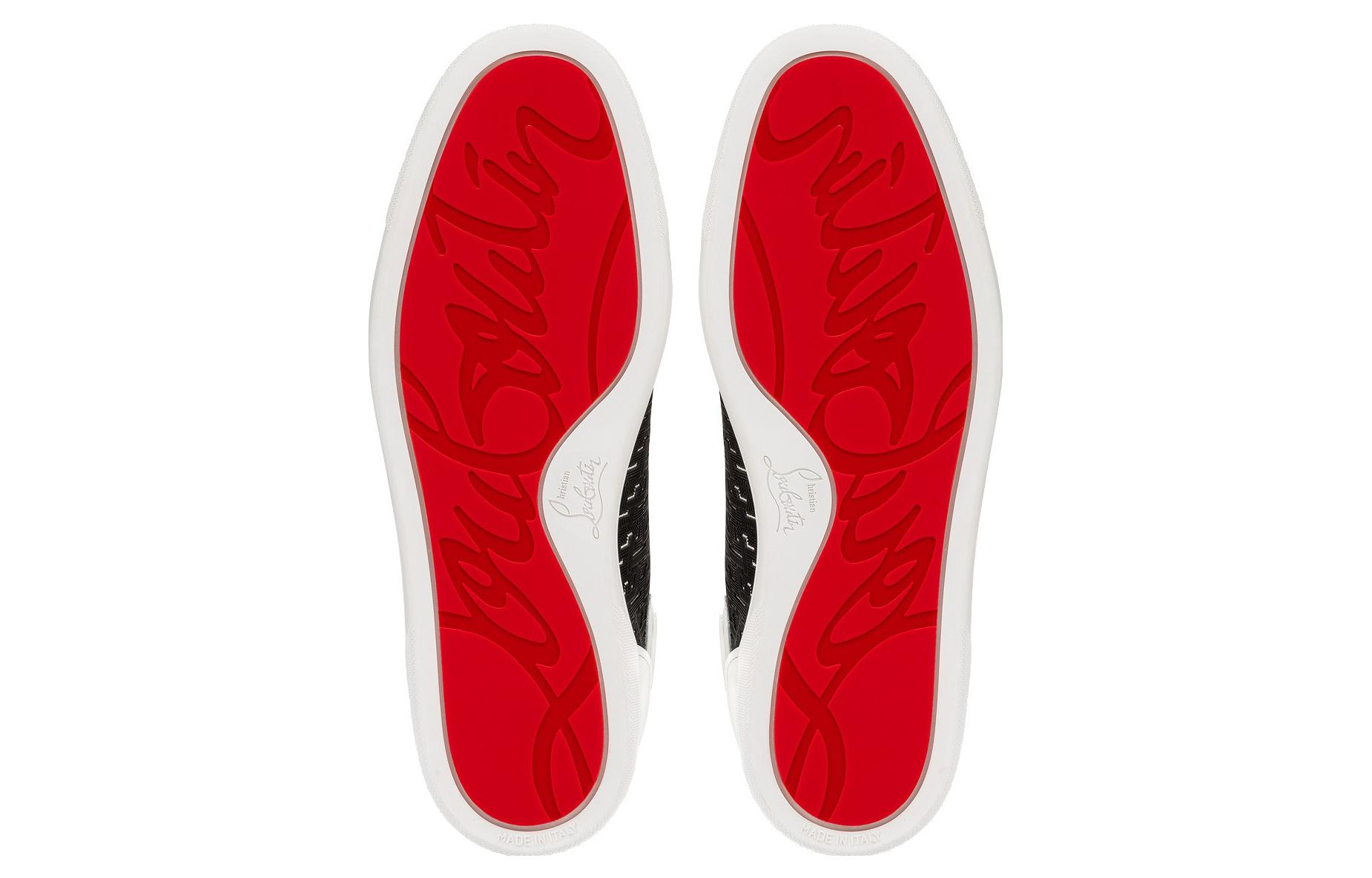 Purchase Christian Louboutin Leder High Top Sneaker ''Weiß'' 3230005WH51