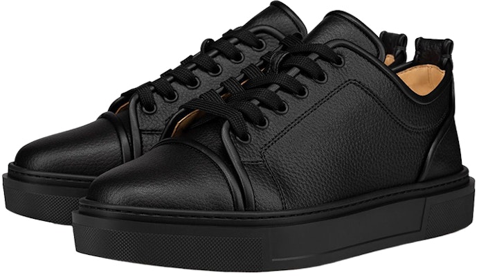 Louboutin black 2025 low top