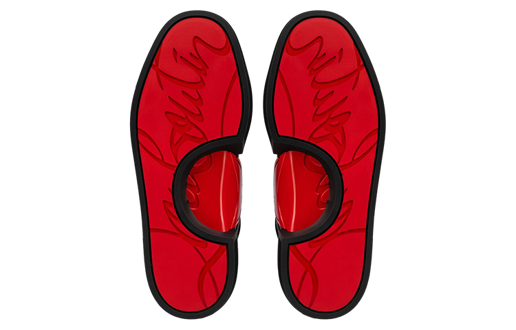 Details for 克里斯提·鲁布托黑色真皮低帮运动鞋 3221217BK01