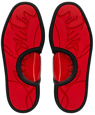 克里斯提·鲁布托黑色真皮低帮运动鞋 3221217BK01 Details for 克里斯提·鲁布托黑色真皮低帮运动鞋 3221217BK01