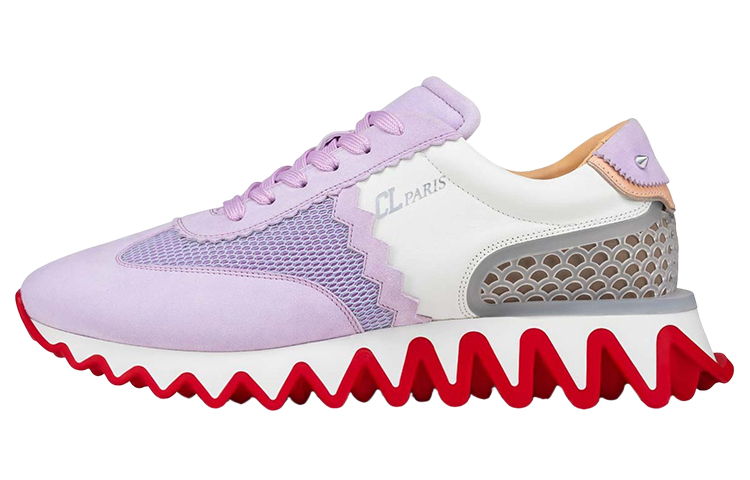 Christian Louboutin Leather Sneaker 'Light Purple'