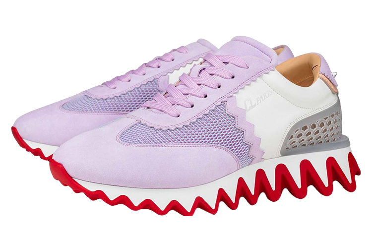 Christian Louboutin Leather Sneaker 'Light Purple' 圖 2