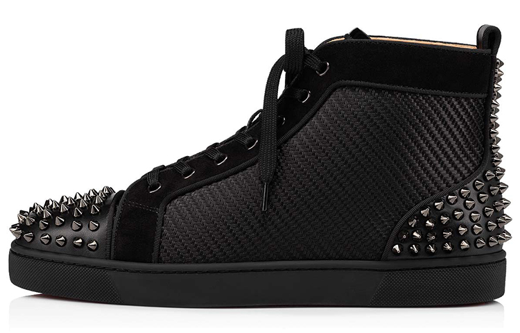 Buy クリスチャンルブタン ルースパイク2 ハイ "ブラックガン" 3210374-B142