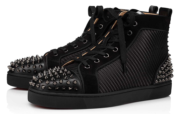 Order クリスチャンルブタン ルースパイク2 ハイ "ブラックガン" 3210374-B142