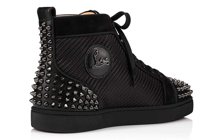 Lookbook クリスチャンルブタン ルースパイク2 ハイ "ブラックガン" 3210374-B142