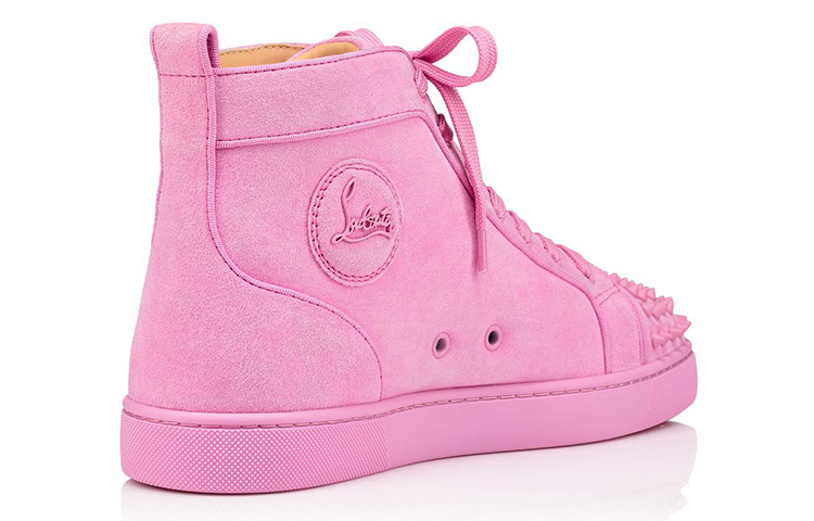 Christian Louboutin Lou Spikes Orlato 'Pink Suede' 圖 4