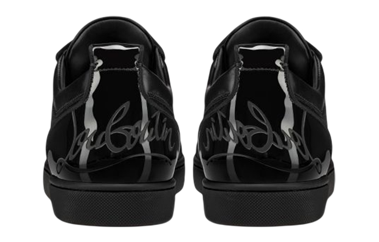 Christian Louboutin Lou Spikes Orlato Flat 'Black' 圖 3