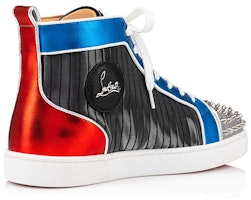 Christian Louboutin Lou Spikes Orlato Flat 'Pleated Metallic' Sepatu Pria 1220774-CMA3 Lookbook Christian Louboutin Lou Spikes Orlato Flat 'Pleated Metallic' Sepatu Pria 1220774-CMA3