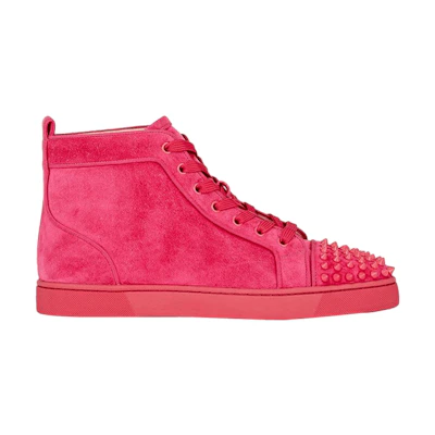 Christian Louboutin Lou Spikes Orlato Flat 'Rose'